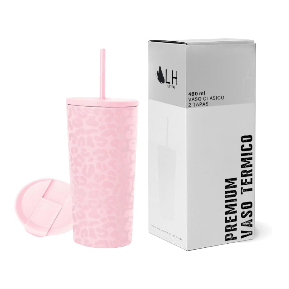 Vaso Térmico 460ml + 2 Tapas
