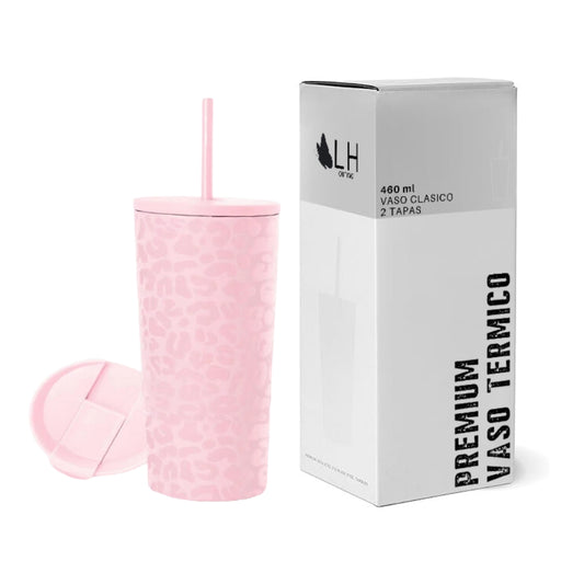 Vaso Térmico 460ml + 2 Tapas